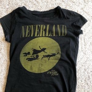 Disney neverland shirt